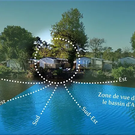 Kemp Le Du Ferret - Mobil Premium Avec Vue Bassin D'arcachon